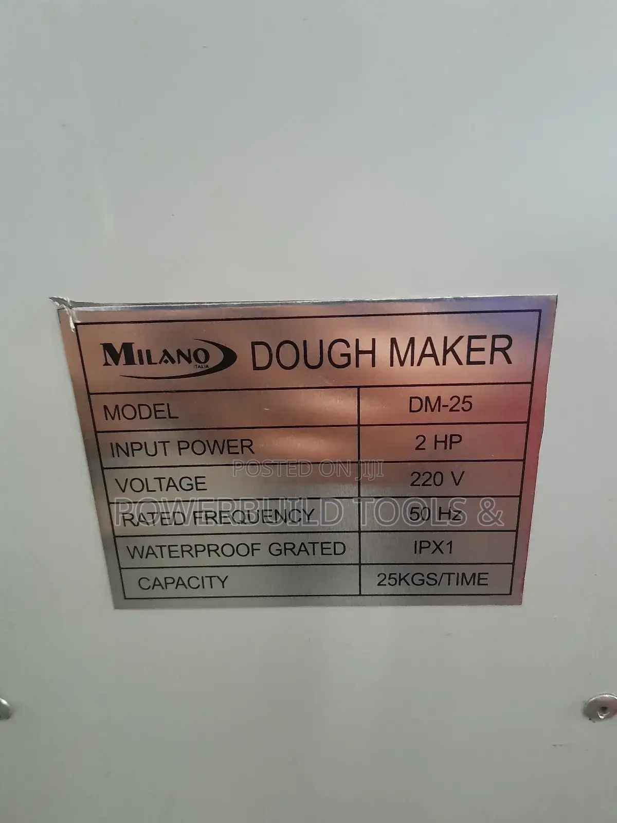25kgs Heavy-Duty Dough Maker