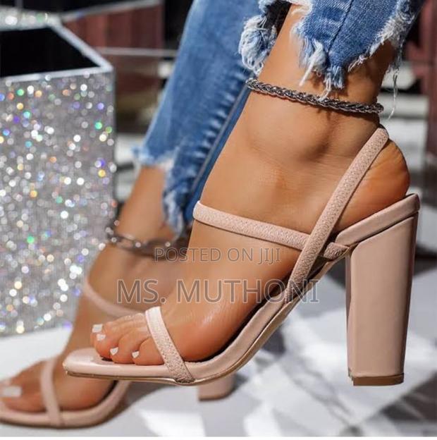 *Open Toe Block Heel* *Sizes:35 36 37 38 39 40 41* - thumbnail 5
