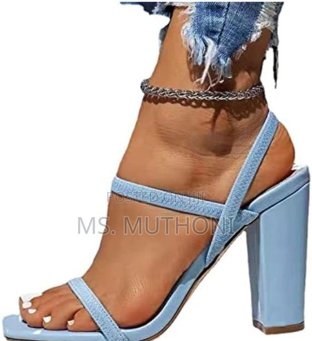 *Open Toe Block Heel* *Sizes:35 36 37 38 39 40 41* - thumbnail 4