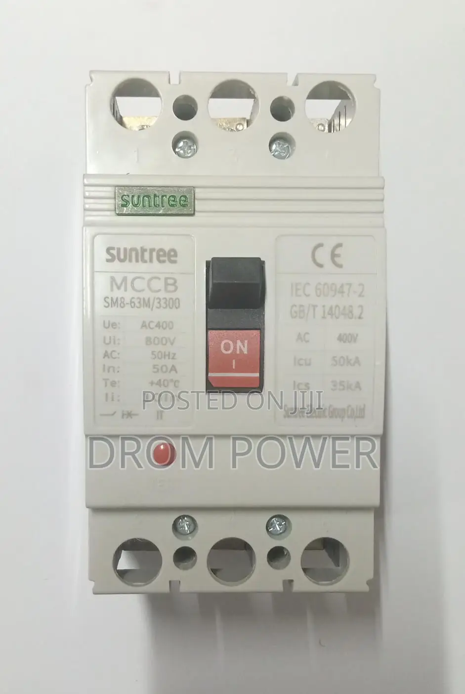 AC McCb 3P 50A 415V
