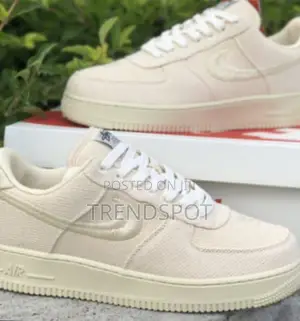 Nike Stussy X Air Force 1 Low "Tripple Brown"