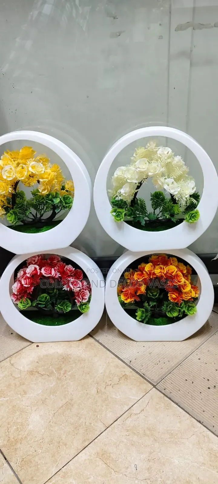 Wall Decor Bonsai Flowers