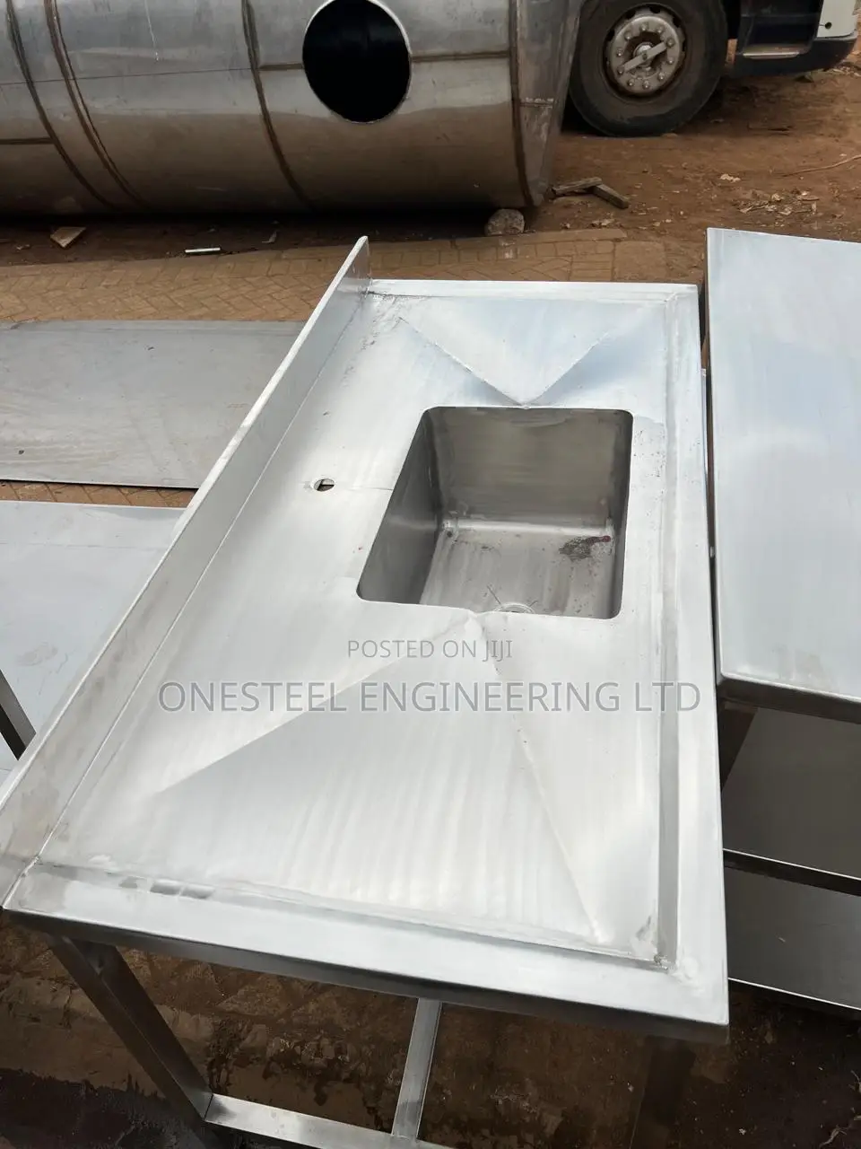 Stainless Steel Single Bowl Sink