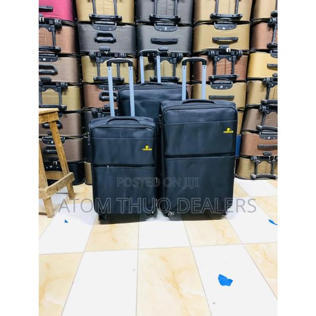 3 in 1 Fabric Laxurious Suitcase Briefcase Travel Bag - main view