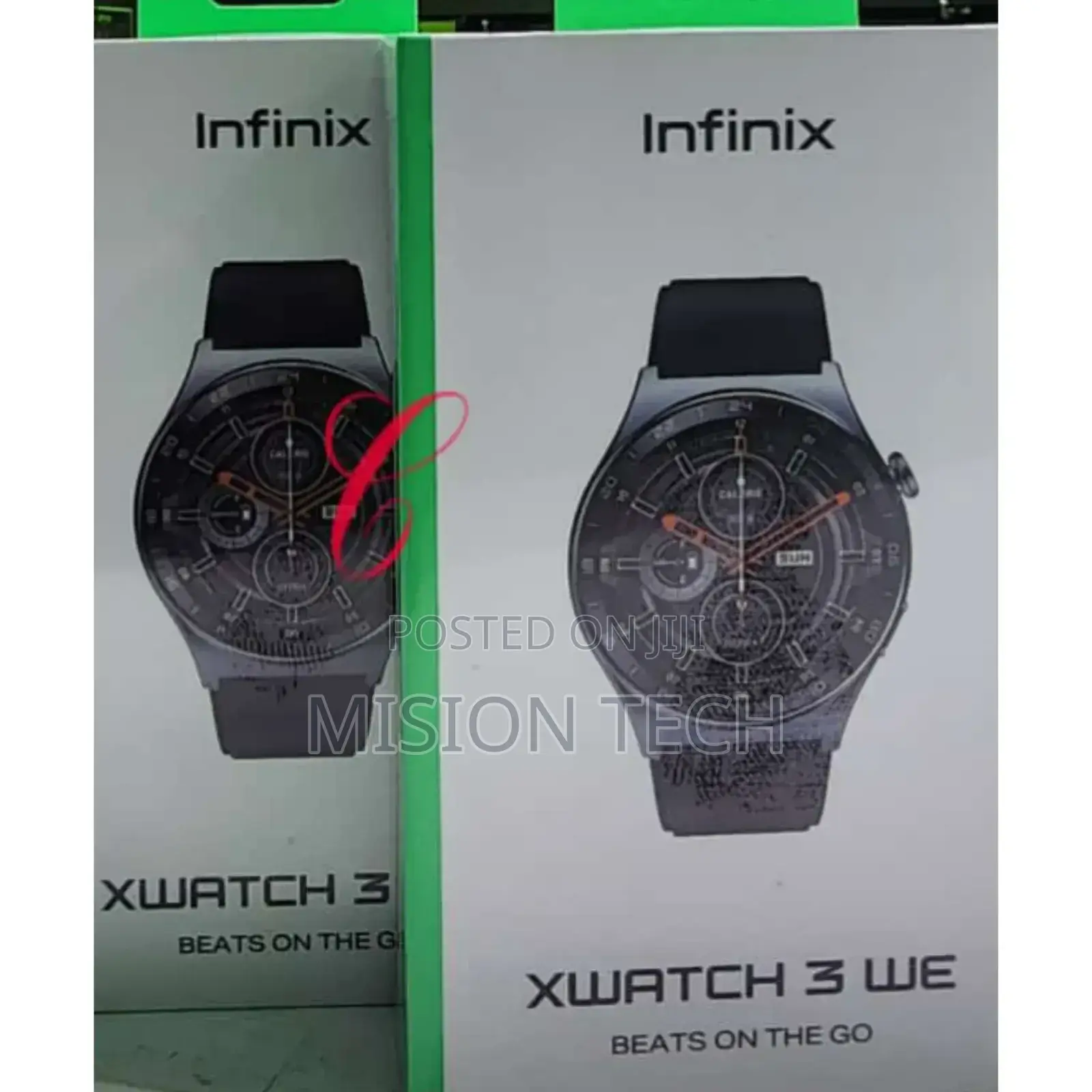 Infinix Xwatch 3 WE XW3E *AMOLED* Screen Smart Watch