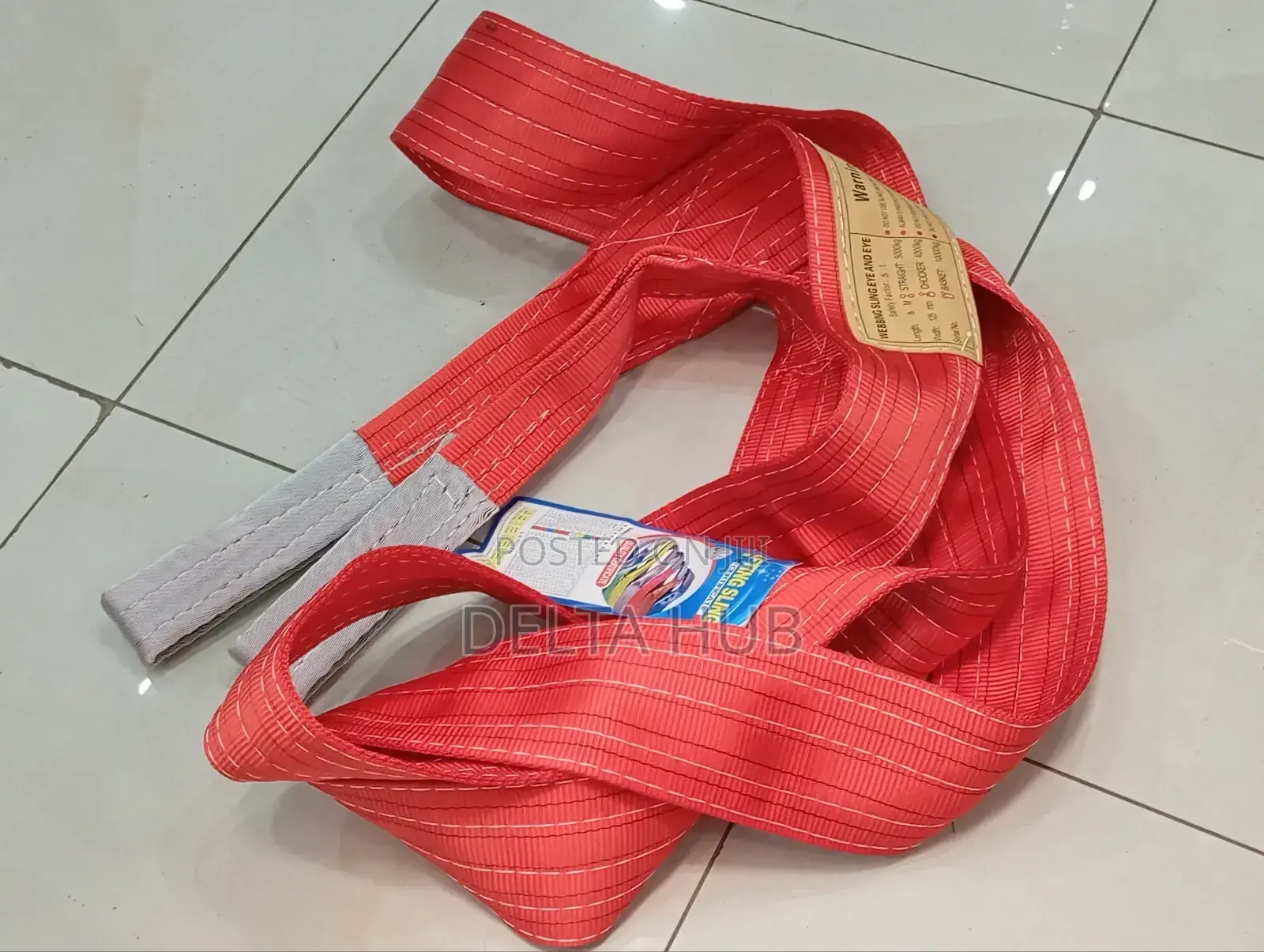 Webbing Belt 5 Tonne Commercial 6 Meters Eye for Eye