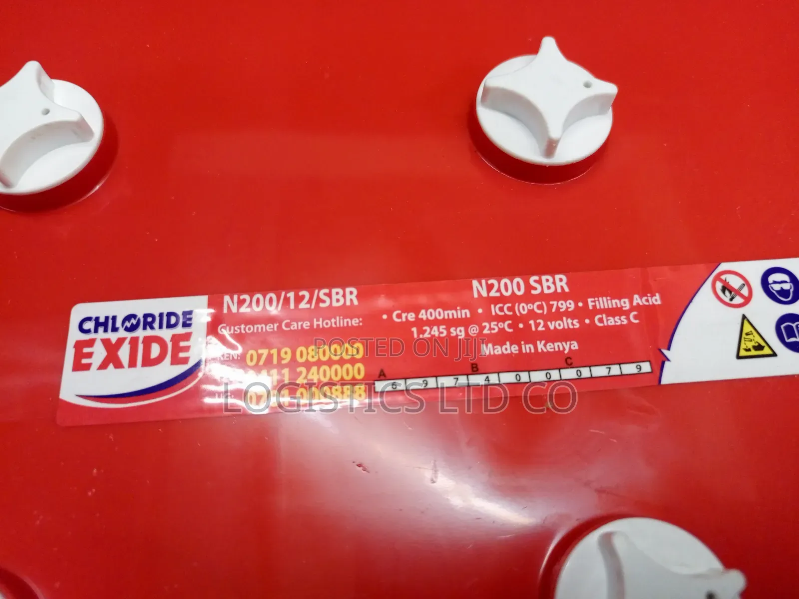 Chloride Exide N200 - Vehicle Battery