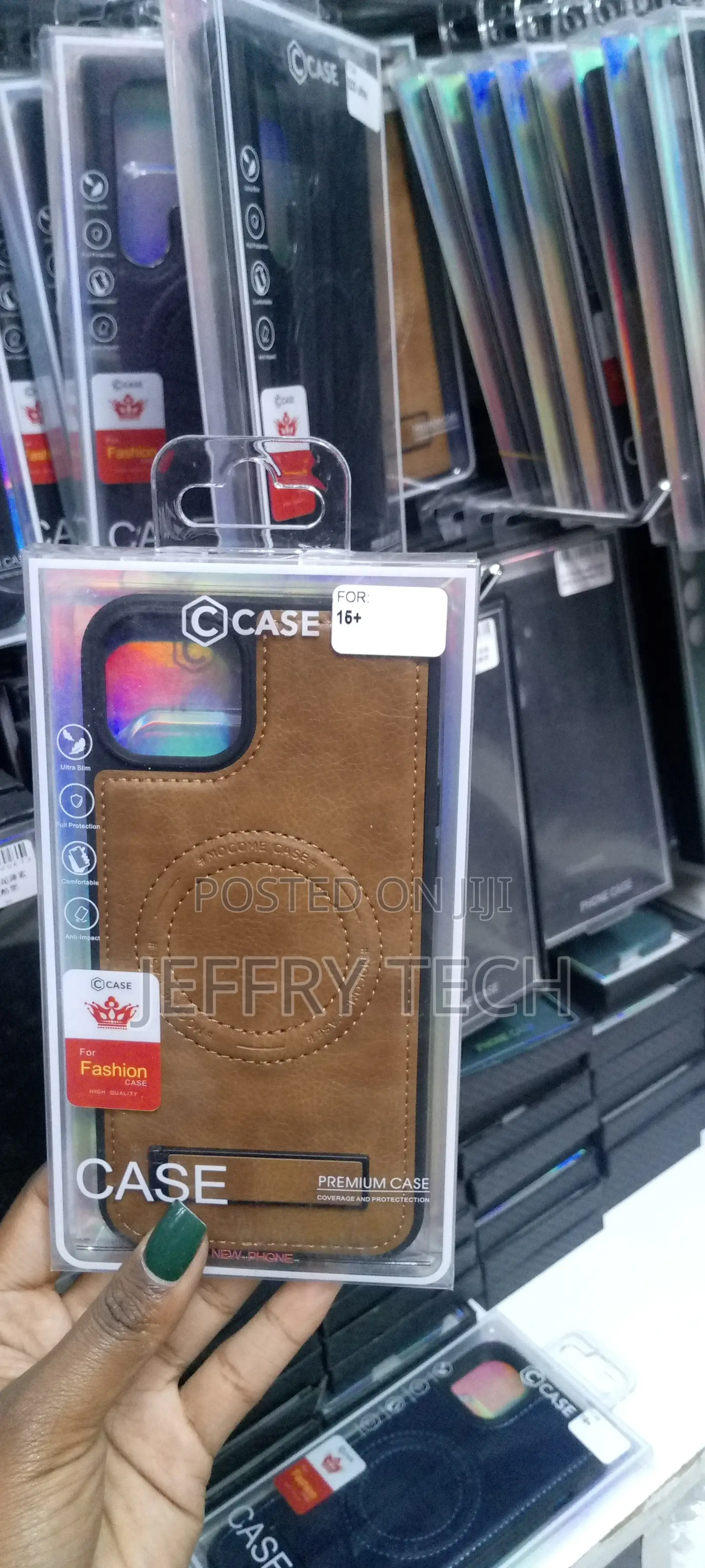 Phone Case With Magsafe Kick-Stand for iPhone 15 Plus