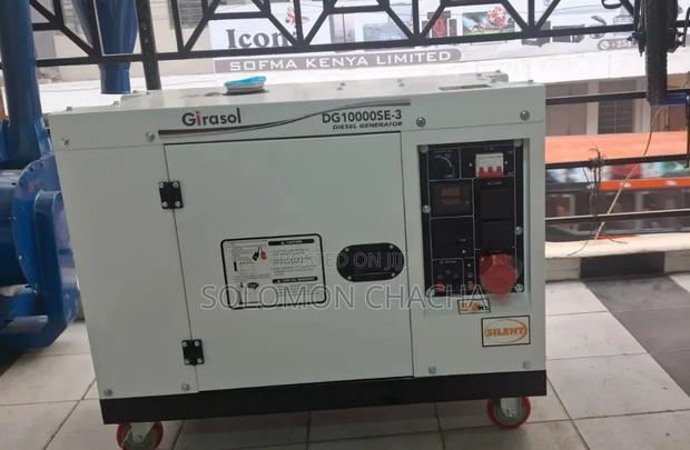 Girasol 10KW 3phase Diesel Silent Generator With Free ATS