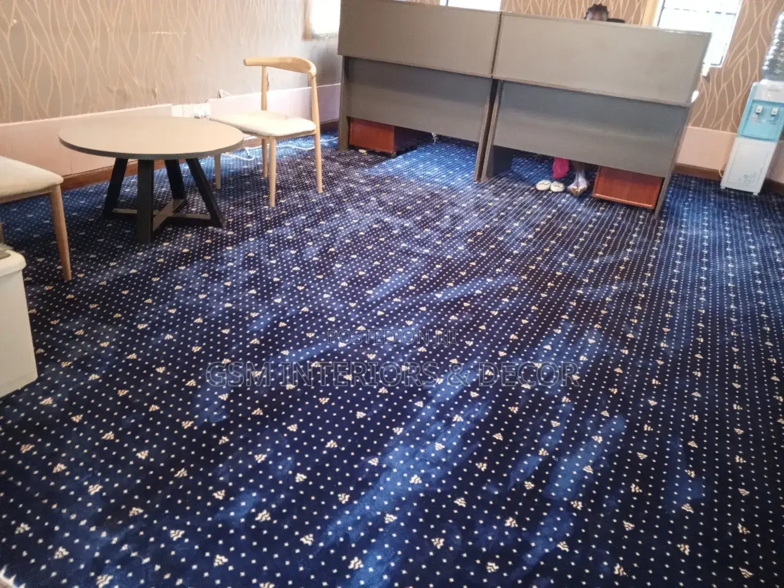Executive Office Carpets Blue