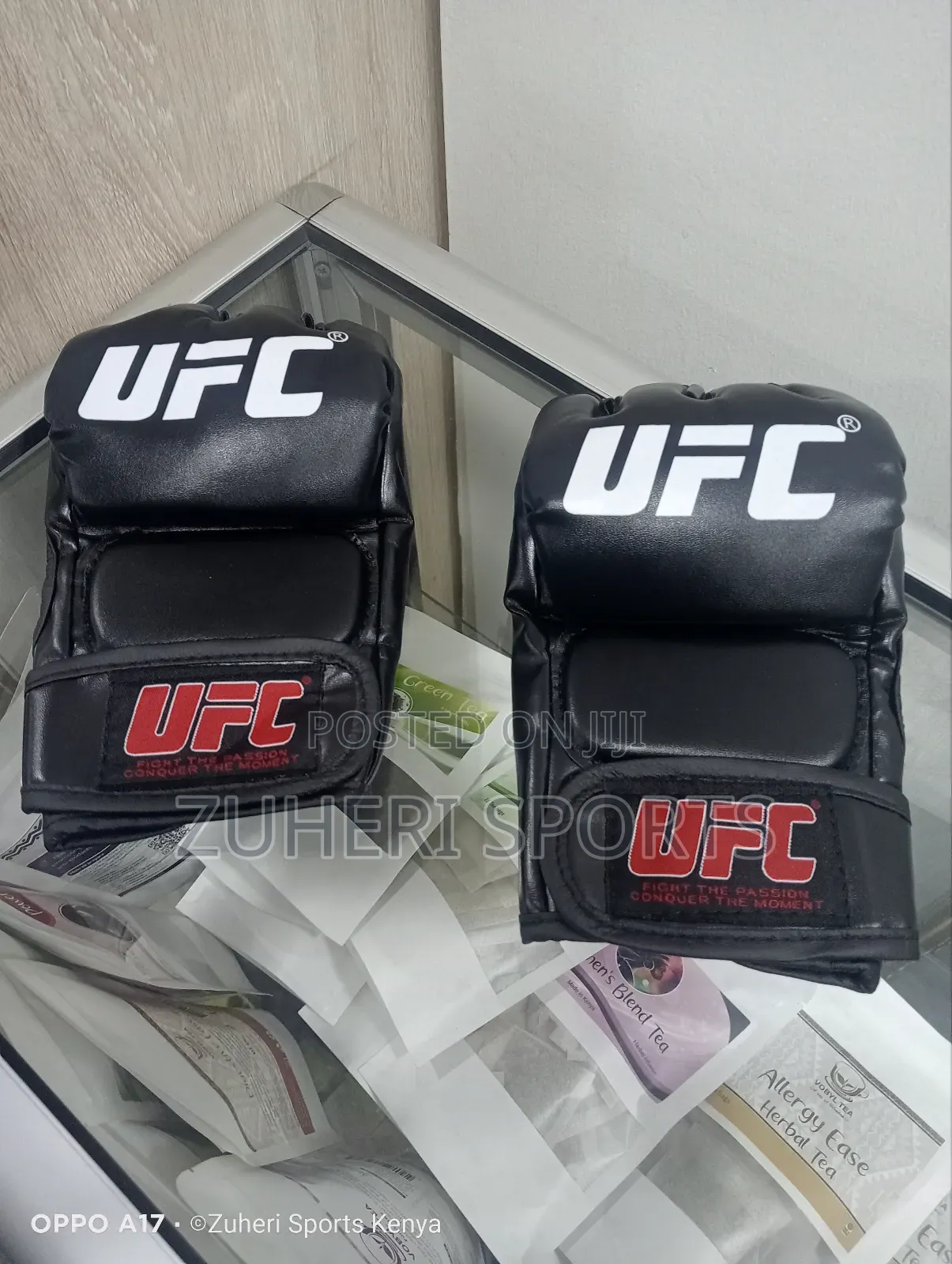 UFC MMA Gloves Heavy Duty Half Mitts