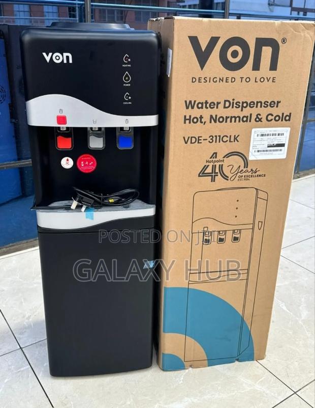 Von Top Load 3 Taps Water Dispenser