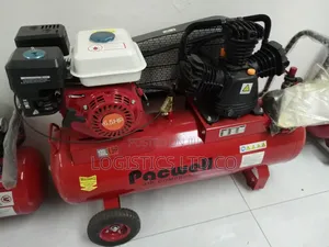 Pacwell 100L Petrol Air Compressor Double Piston