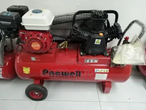 Pacwell 100L Petrol Air Compressor Double Piston