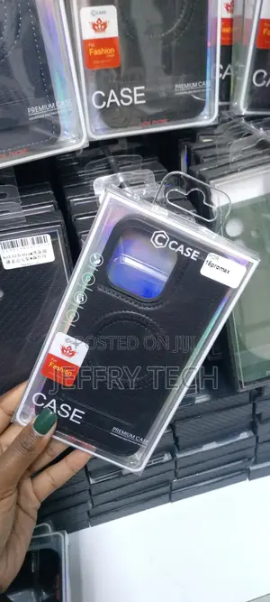 Strong Magnetic Leather Phone Cases for iPhone 15 Pro Max