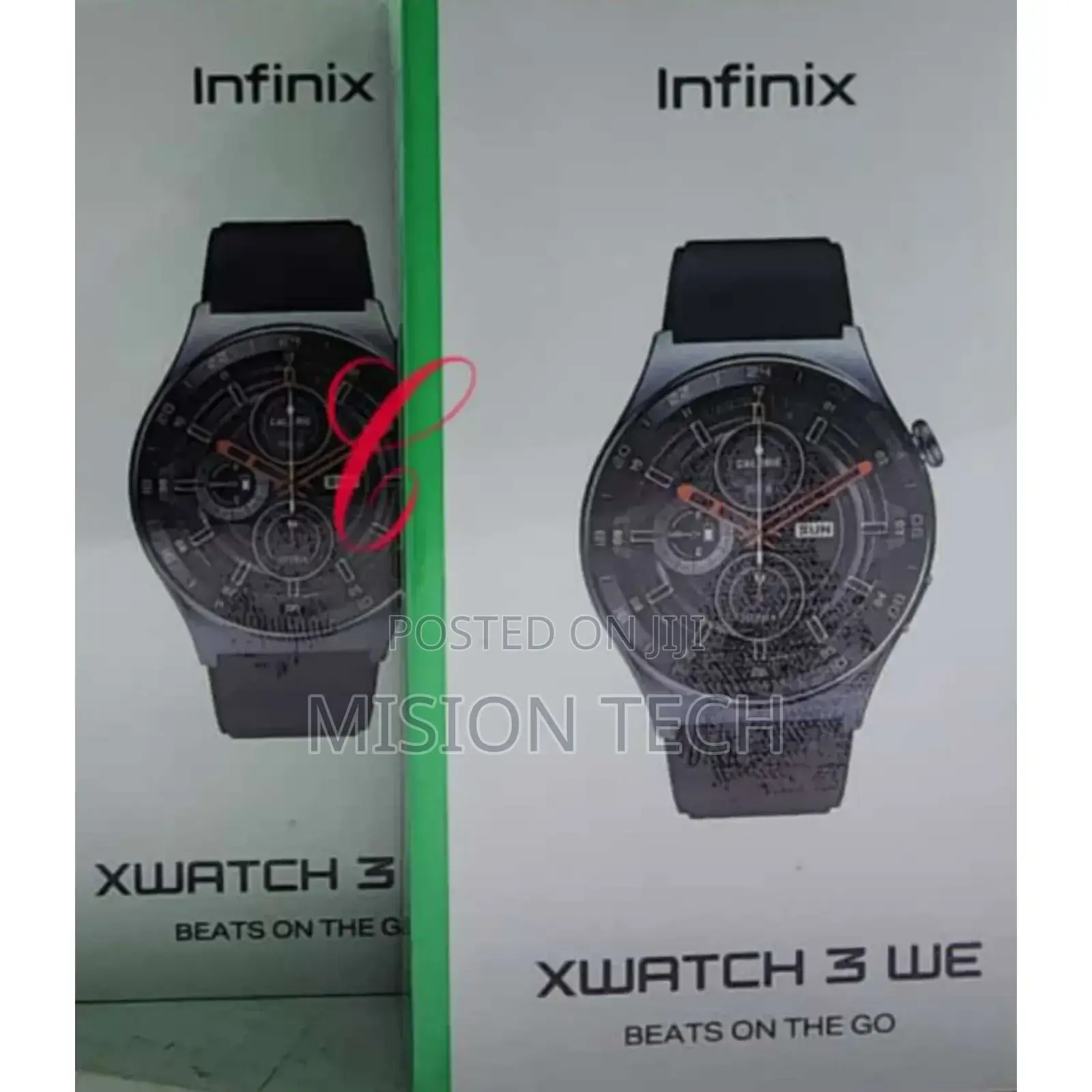Infinix Xwatch 3WE | 1.43′′ AMOLED Display