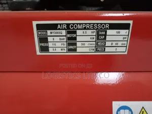 Pacwell 100L Petrol Air Compressor Double Piston