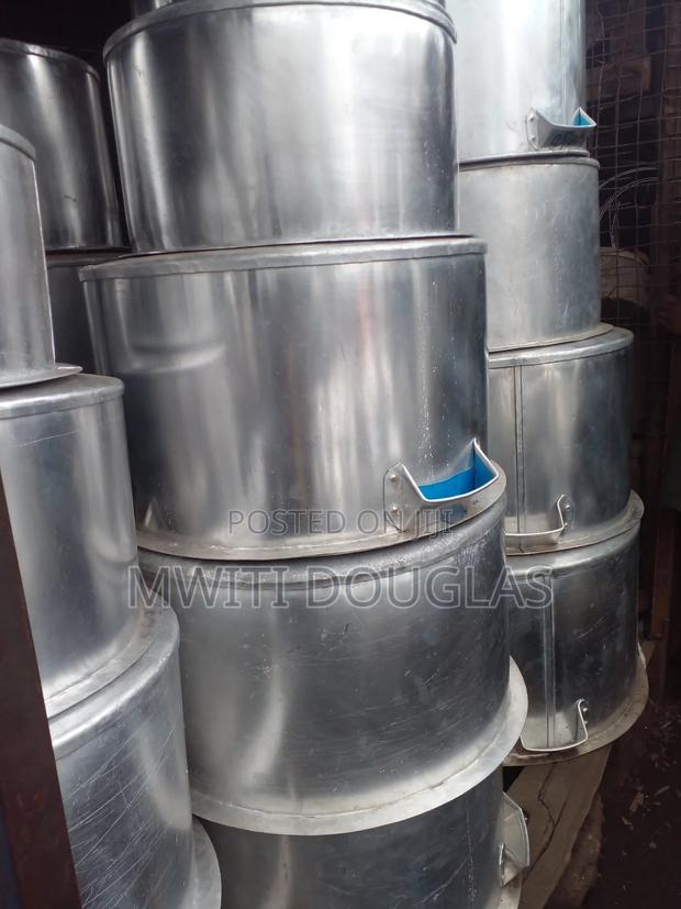 Modest Stainless Steel Cooking Sufuria - main view