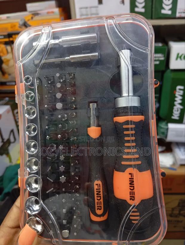 65pc Ratchet Screwdriver Set Box - main view