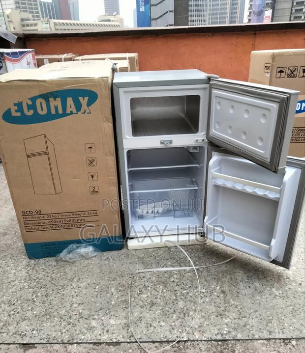 Ecomax 98litrs Double Door Fridge