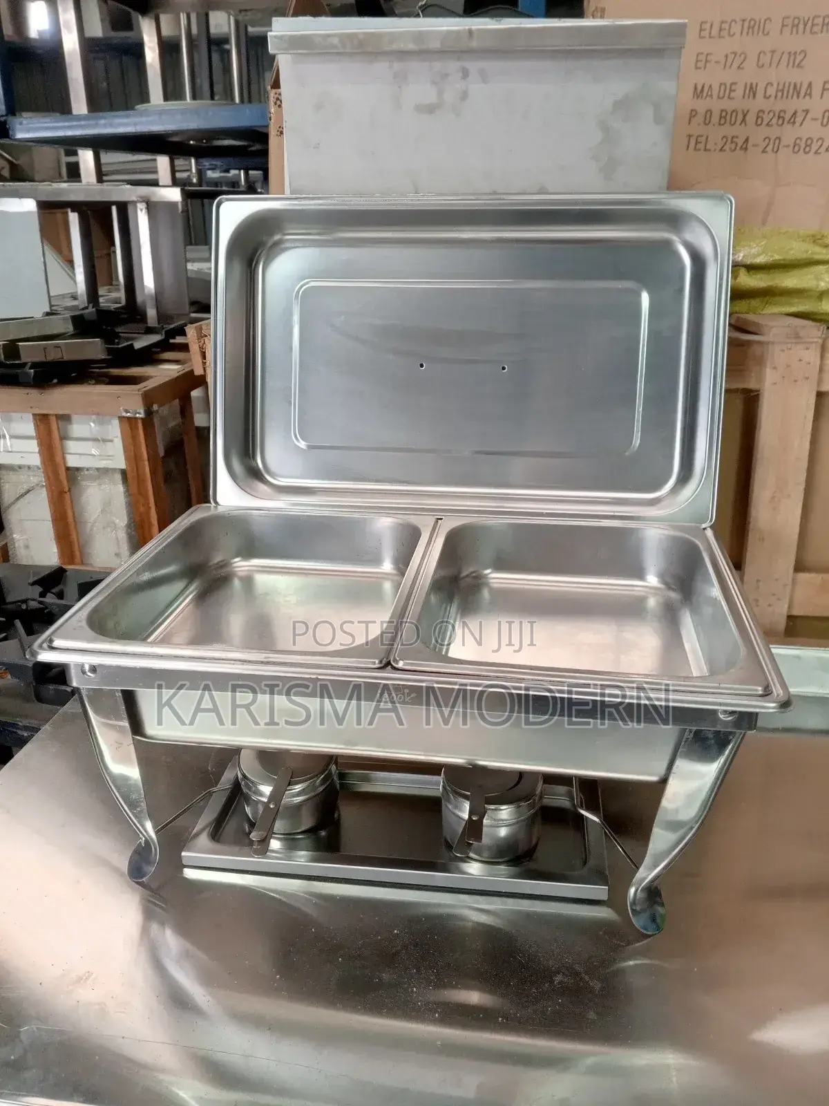 Most Reliable Stainless Steel Two Plates Chafing Dishes