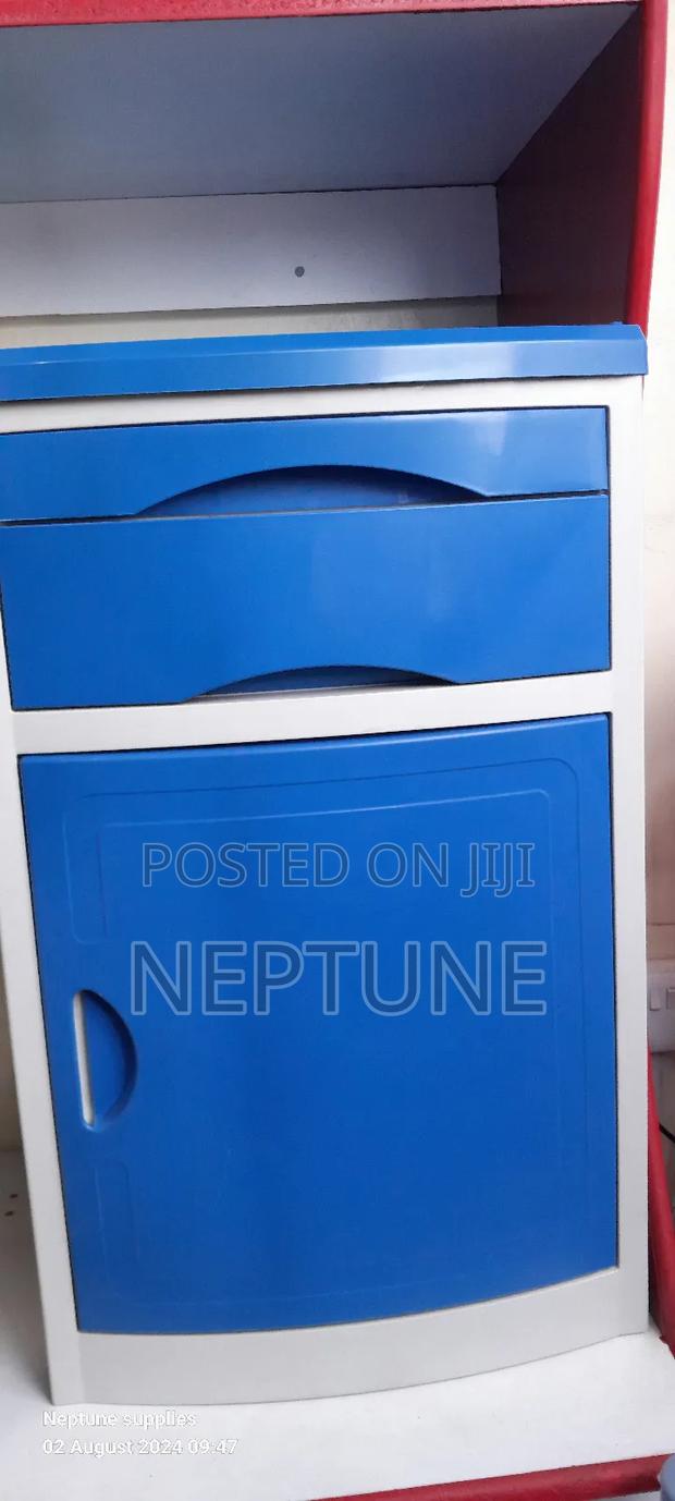 Bedside Cabinet Blue - main view