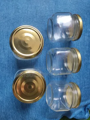 A Set of 20 Glass Jars With Airtight Metal Lids- 207ml