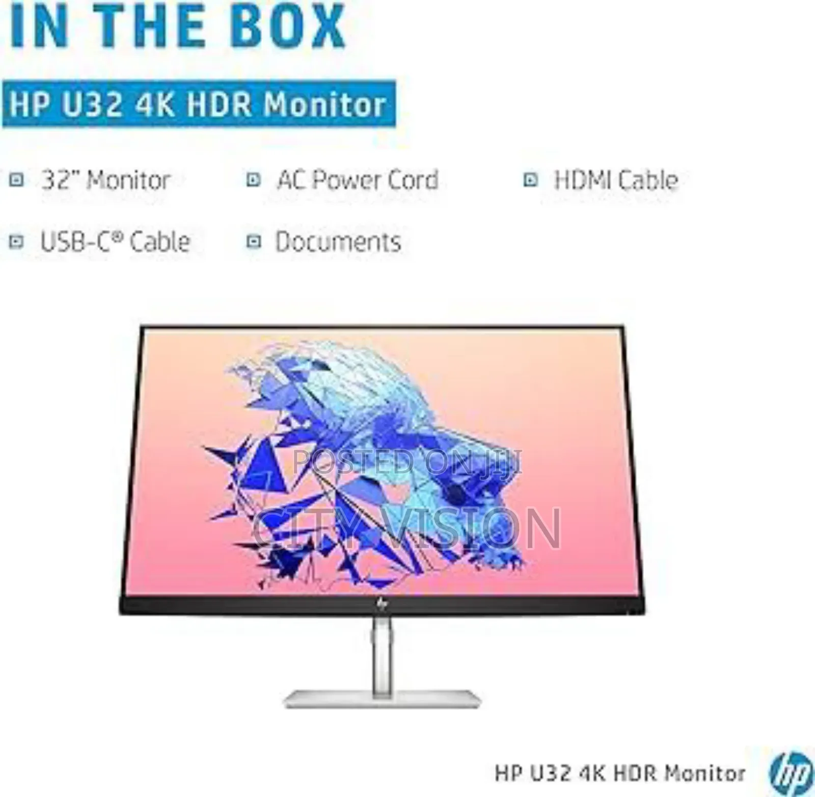 HP U32 HDR Monitor (368Y5AS) - 31.5" Inch Display