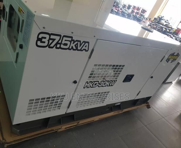 Hisaki 37.5kva Diesel Silent Generator - main view