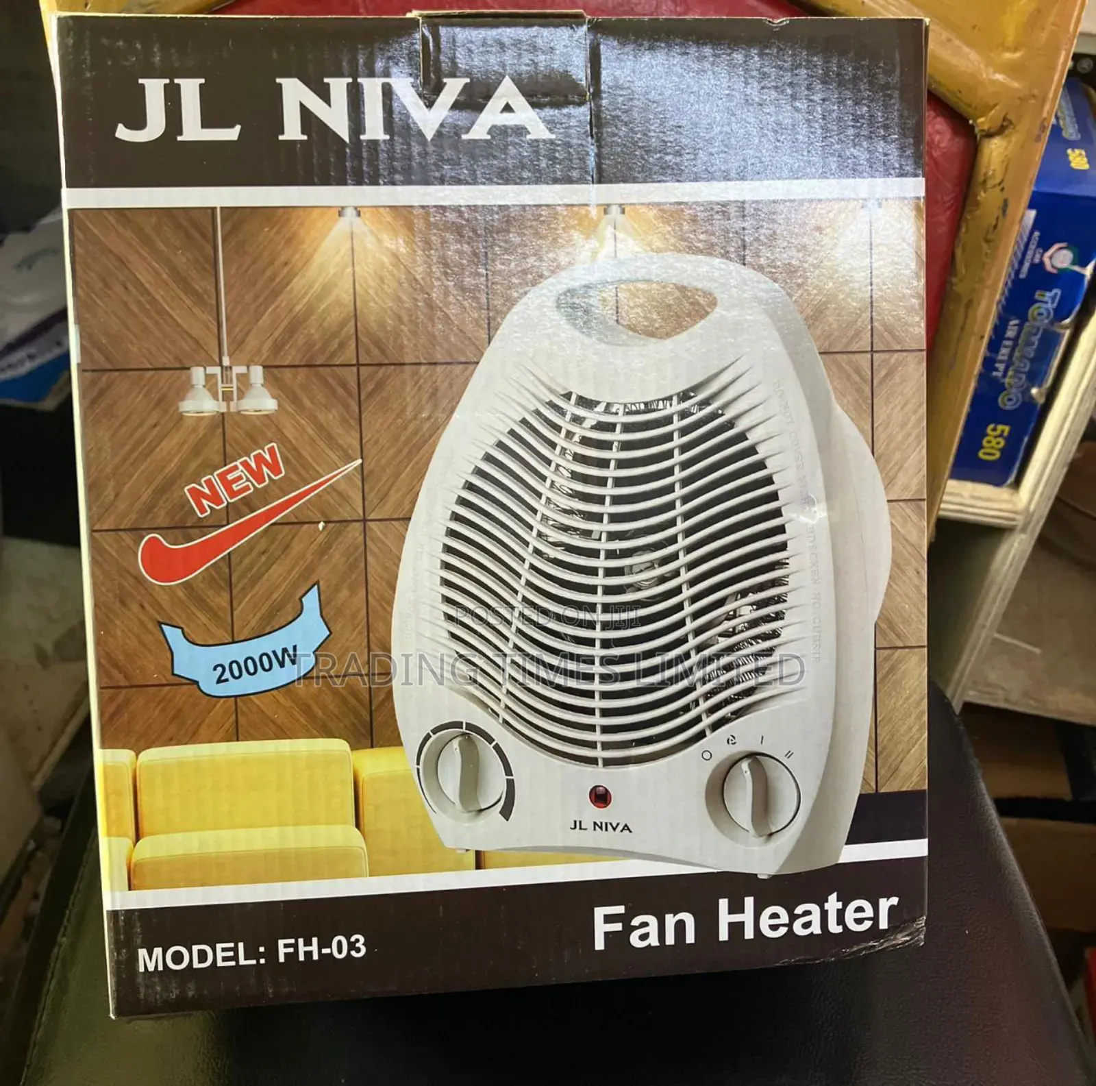 JL Niva Fan Room Heater