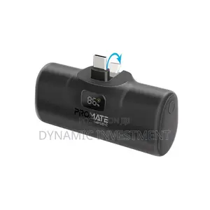 PROMATE Fast Charging Power Bank in-Built USB-C Connector