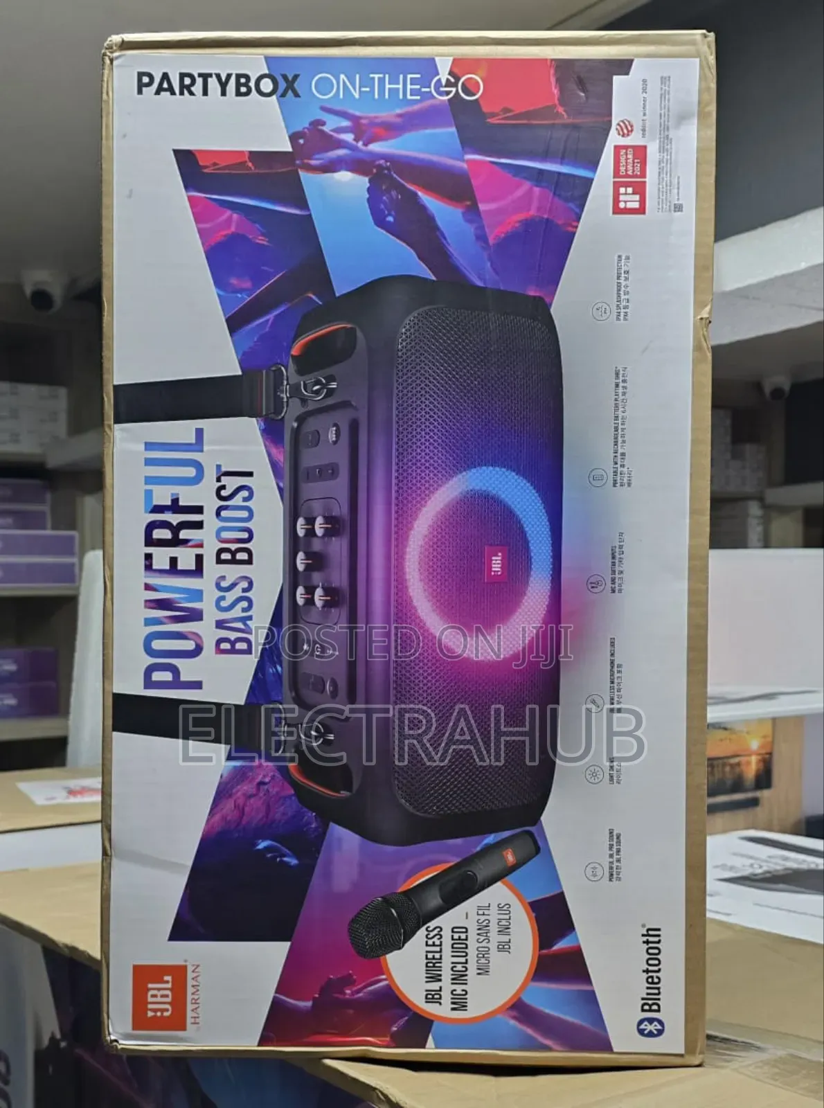 JBL Partybox on-the-Go Speaker New Sealed in a Shop