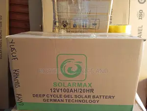 Solar Max Battery 100ah Battery