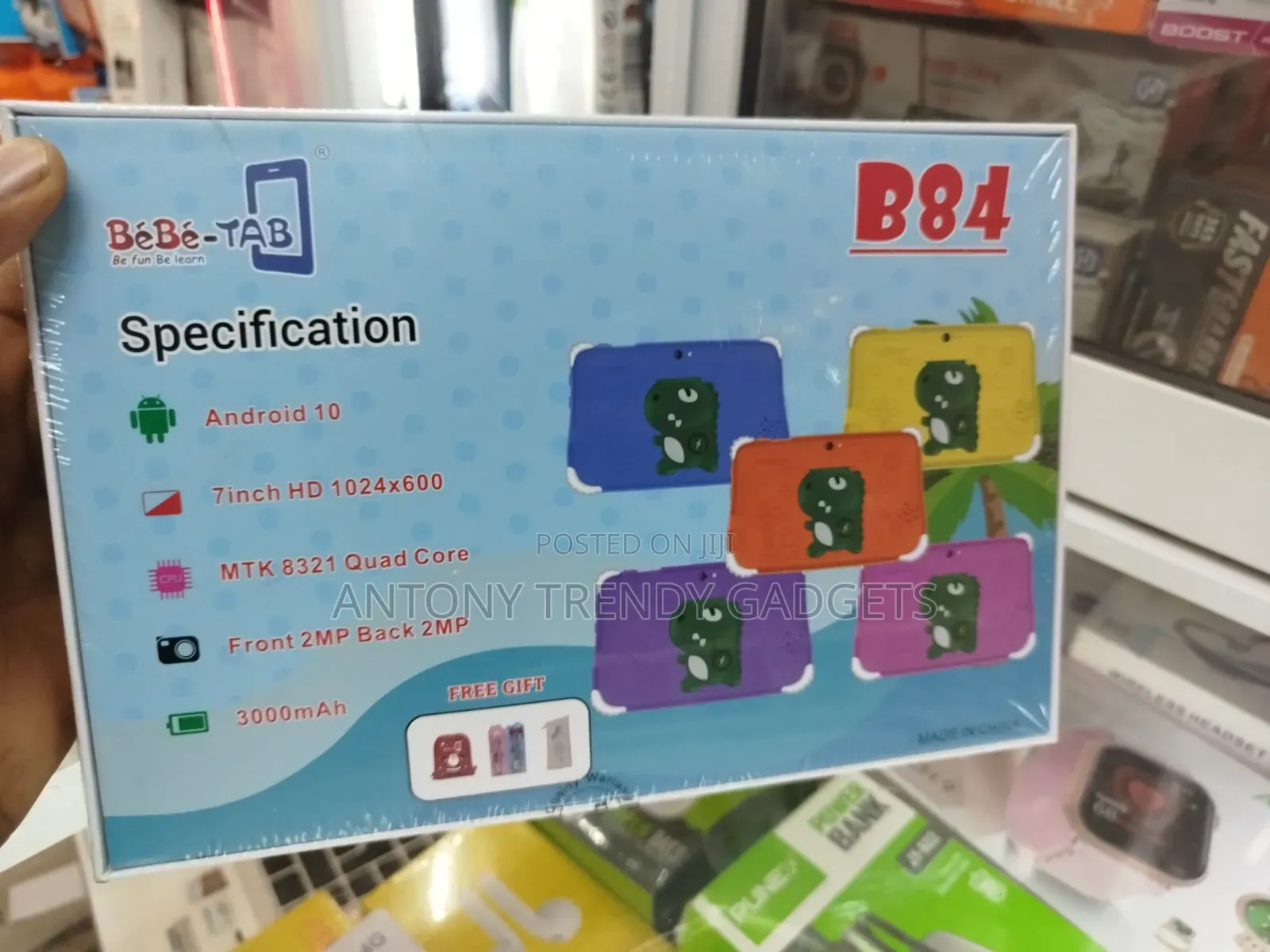 B84 Bebetab Kids Tablet With Wifi Connection