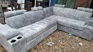 L Shape Sofa and Footrest