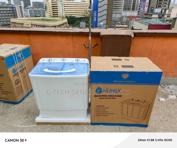 Nunix 7.5kg Semi Automatic Washing Machine - main view