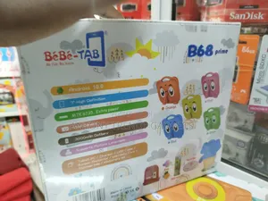 B68 Prime Kids Tablet With Simcard and Inbuilt Apps