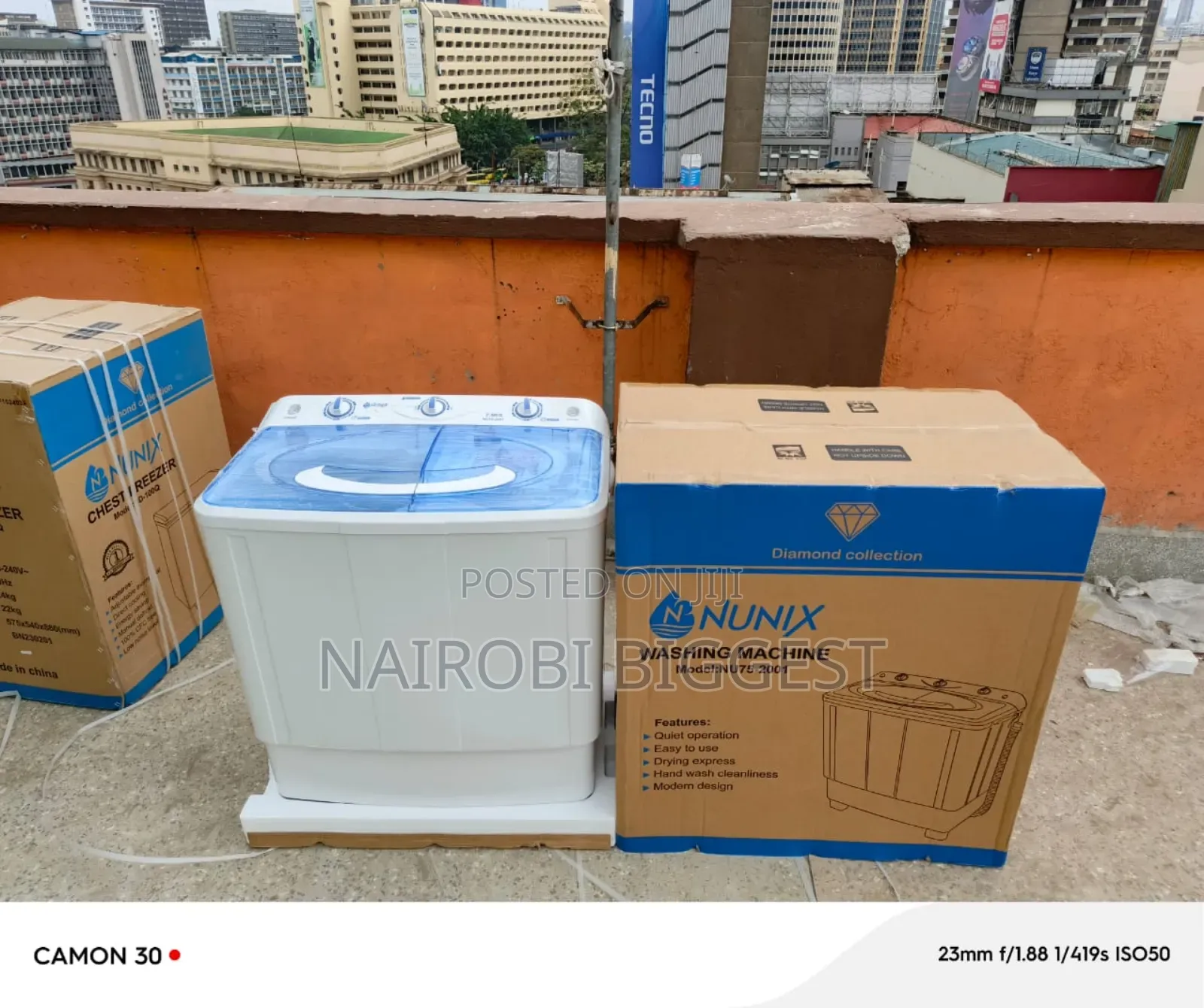 Nunix Best 7.5kgs Twin Tub Laundry/ Washing Machine