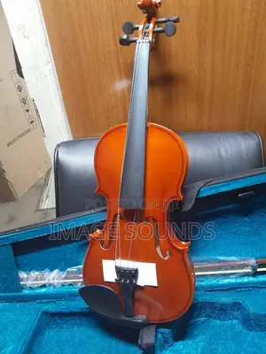 Violin 3/4 Wooden Brown Black