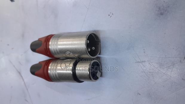 Cannon/XLR Jacks Red Color Multipurpose