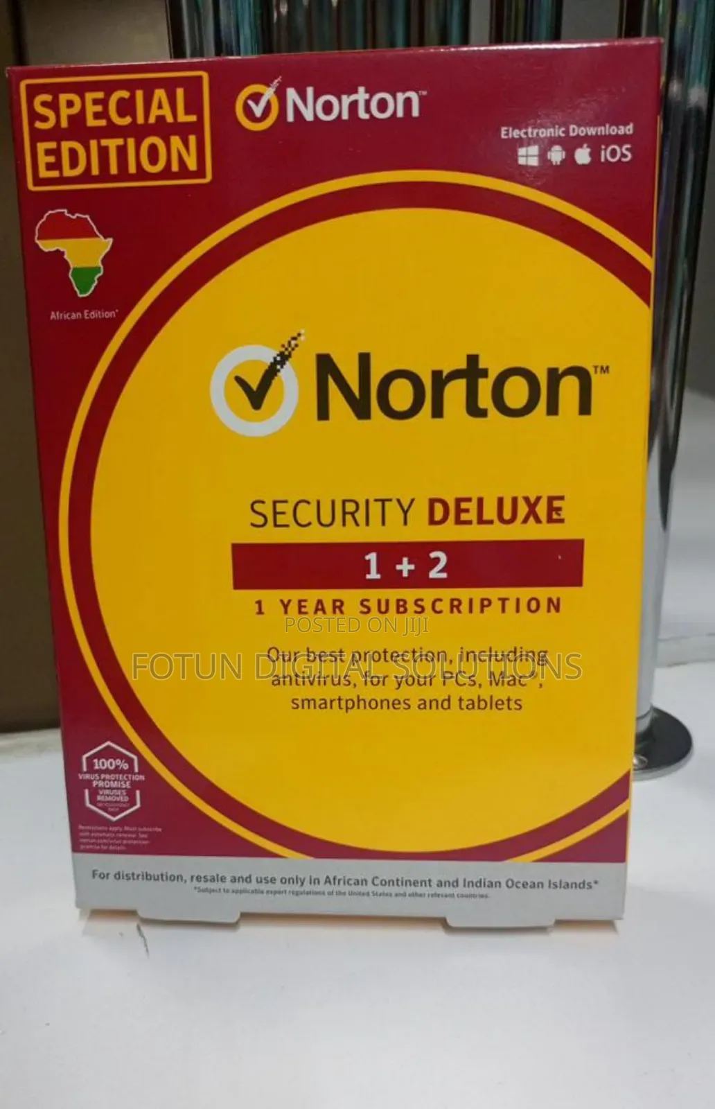 Norton 1+2 Internet 1 Year Subscription