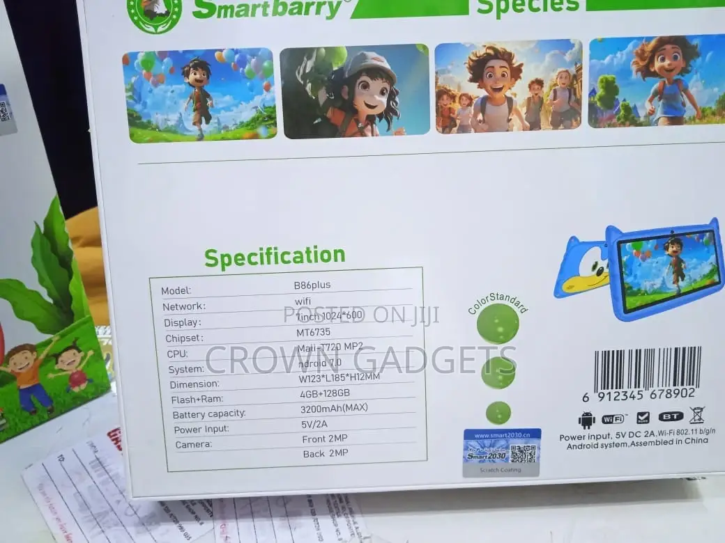 Smartbarry Kids Study Tablet - Future-Ready Learning Tool
