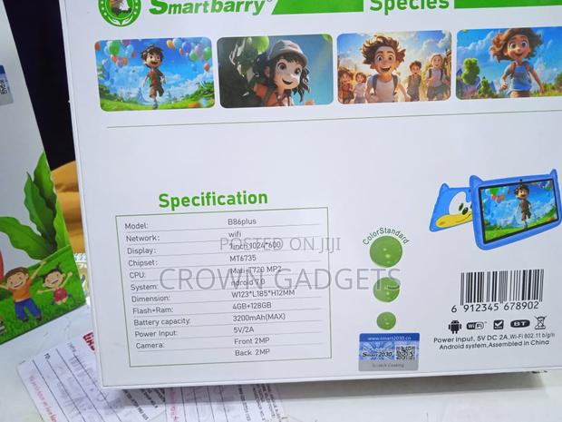 Smartbarry Kids Study Tablet - Future-Ready Learning Tool - thumbnail 3