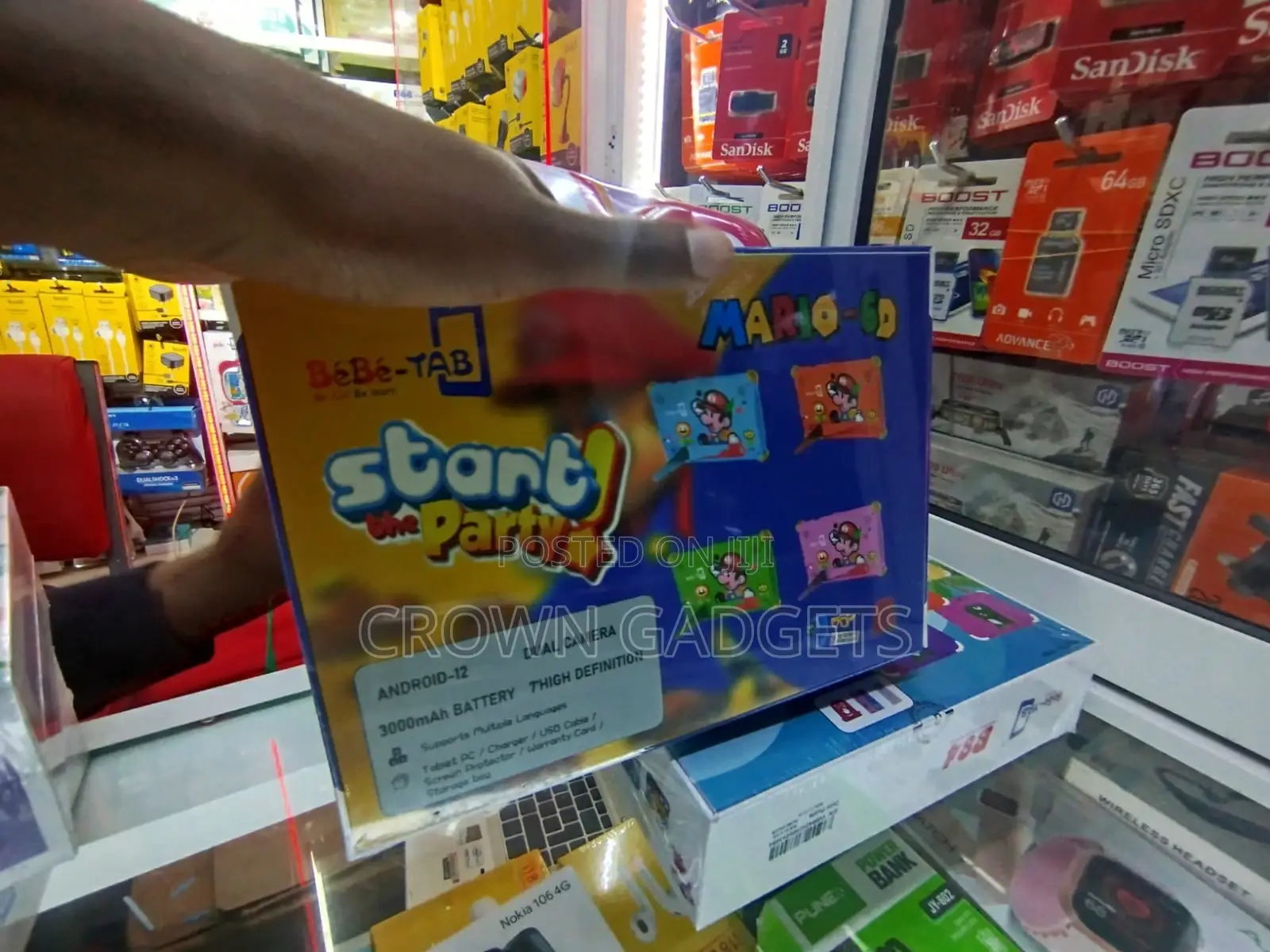 Bébé-Tab MARIO-6D - All-in-One Entertainment Tablet