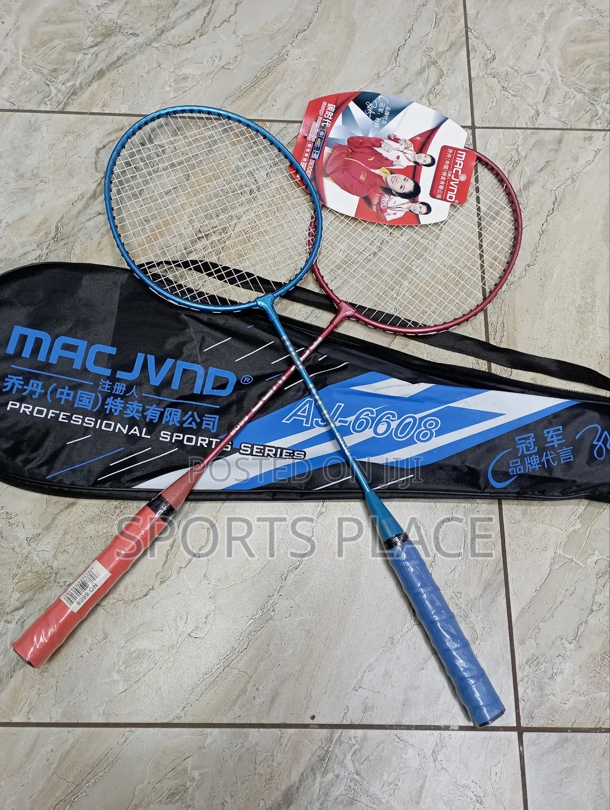Macjvnd AJ- 6608 Badminton Racket - Pair