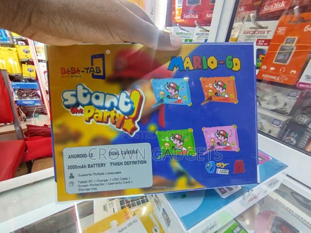 Bébé-Tab MARIO-6D - Engaging Kids’ Tablet - thumbnail 3