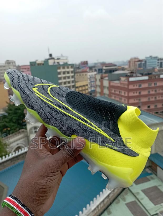Nike Phantom Gx Elite Gray Ghostlace Football Soccer Boots