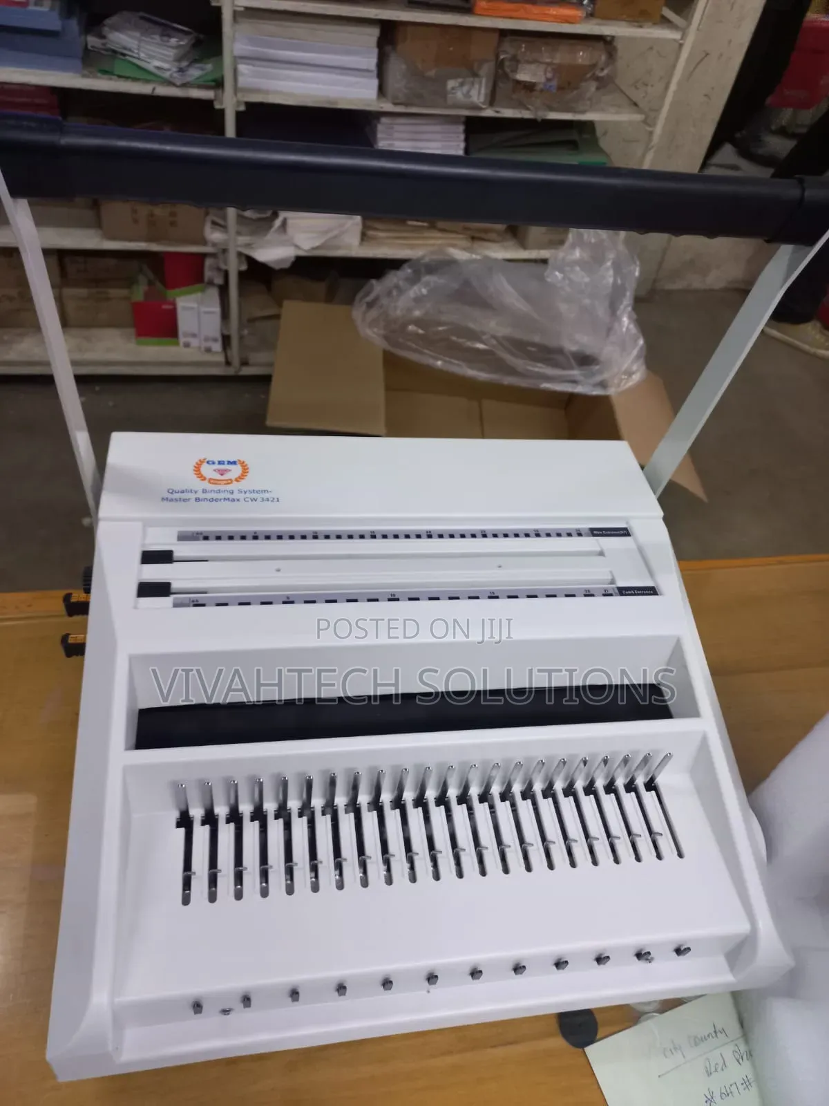 Gem 2 in 1 Binding Machine Cw-3421
