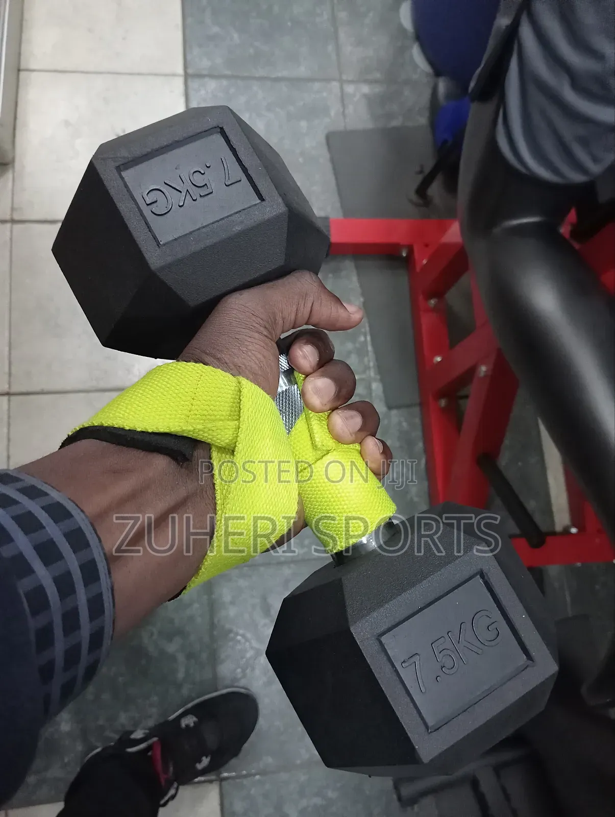 Deadlift Straps Heavy Duty Wrist Support for Heavy Lifting