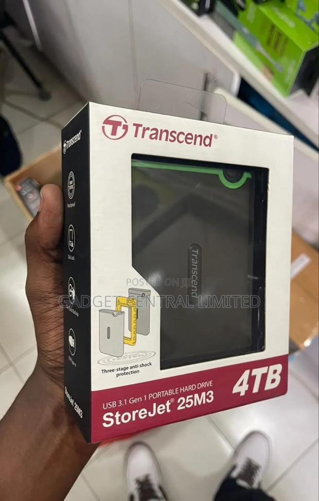 4TB Transcend Hard Drive - thumbnail 3